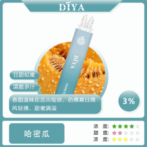 DIYA叮啞 -7500口抛棄式 /一次性電子煙-充電高續航-當天發貨💖 - 哈密瓜