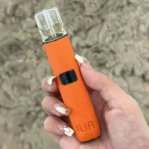 ILIA哩亞 皮革系列電子主機-通用一代煙彈 -續航穩定-台灣速發💖 - Hermes橙