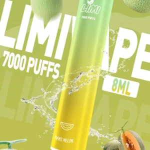 LIMI一次性/拋棄式電子煙-7000口大容量-超强續航-台灣速發💖 - 哈密瓜