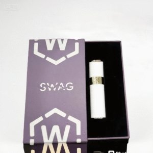 SWAG-皮革電子主機-通用一代煙彈- 買該系列煙彈送主機-速發💖 - 皮革白