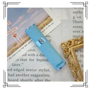 SWAG-皮革電子主機-通用一代煙彈- 買該系列煙彈送主機-速發💖 - 皮革藍