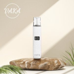 VAKA一代電子煙主機-皮革系列-通用一代煙彈-台灣現貨速發💖 - 雪山白