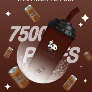 VAKA-7500口奶茶杯 -一次性/拋棄式電子煙-大容量-高續航💖 - 沙士汽水