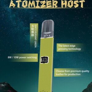 DIYA叮啞-皮革電子主機-通用一代煙彈-高能續航+充電式-速發💖 - 古馳雅綠