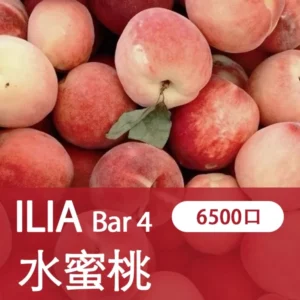 ILIA哩亞 - BAR4 6500口-拋棄式/一次性電子煙-高續航設計-速發💖 - 爆汁蜜桃