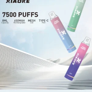 XIAOKE-梟客7500口一次性/拋棄式電子煙-高級續航設計💖