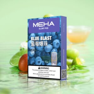 Meha魅嗨煙彈-99%適配率不漏液-台灣正品速發💖 - 藍莓寶珠