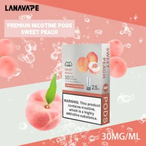 LANA一代發光煙彈、通用一代主機-口味超豐富-台灣正品速發💖 - 水蜜桃