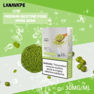 LANA一代發光煙彈、通用一代主機-口味超豐富-台灣正品速發💖 - 綠豆