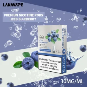 LANA一代發光煙彈、通用一代主機-口味超豐富-台灣正品速發💖 - 藍莓