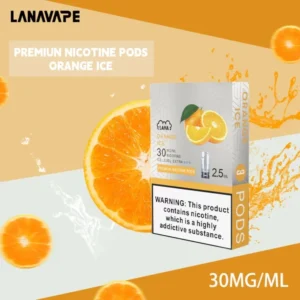 LANA一代發光煙彈、通用一代主機-口味超豐富-台灣正品速發💖 - 橙冰