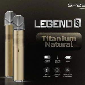SP2S思博瑞-鈦色主機【升級版】通用一代 煙彈-續航穩定-速發💖 - 鈦原色
