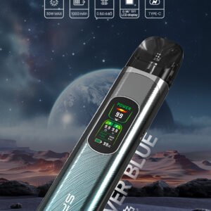 SP2S思博瑞-天王星注油主機-30W大功率霧化稈- 快充+續航久💖 - 藍銀色